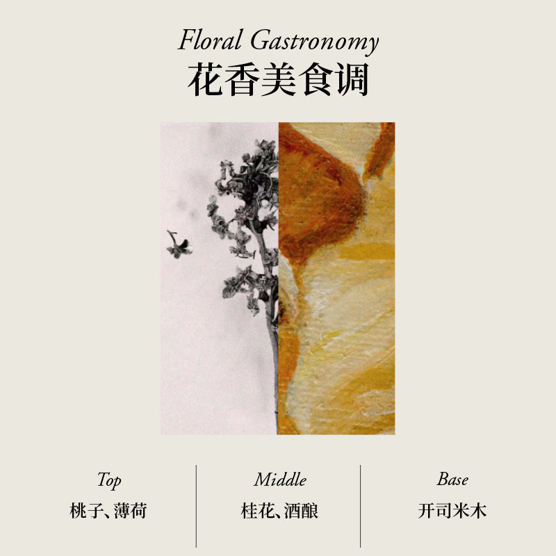 Scent Chant Osmanthus Ice Wine Perfume – Sweet Floral Fruity Fragrance with Honey, Pear & Vanilla
