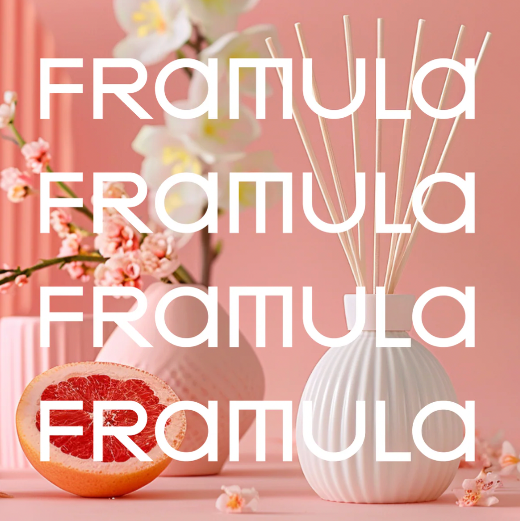 FRAMULA Car Fragrance Refill Oil – Aroma Diffuser Refill for Vehicle Air Freshener, Warm Green / Lemon Summer / Juniper Courtyard