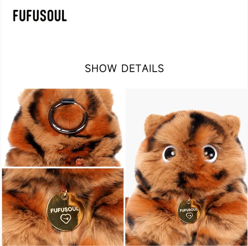 FUFUSOUL ESFP Midnight Oud Ebony Agarwood Plush Gift Box | Scented Plush Home Fragrance | 14cm