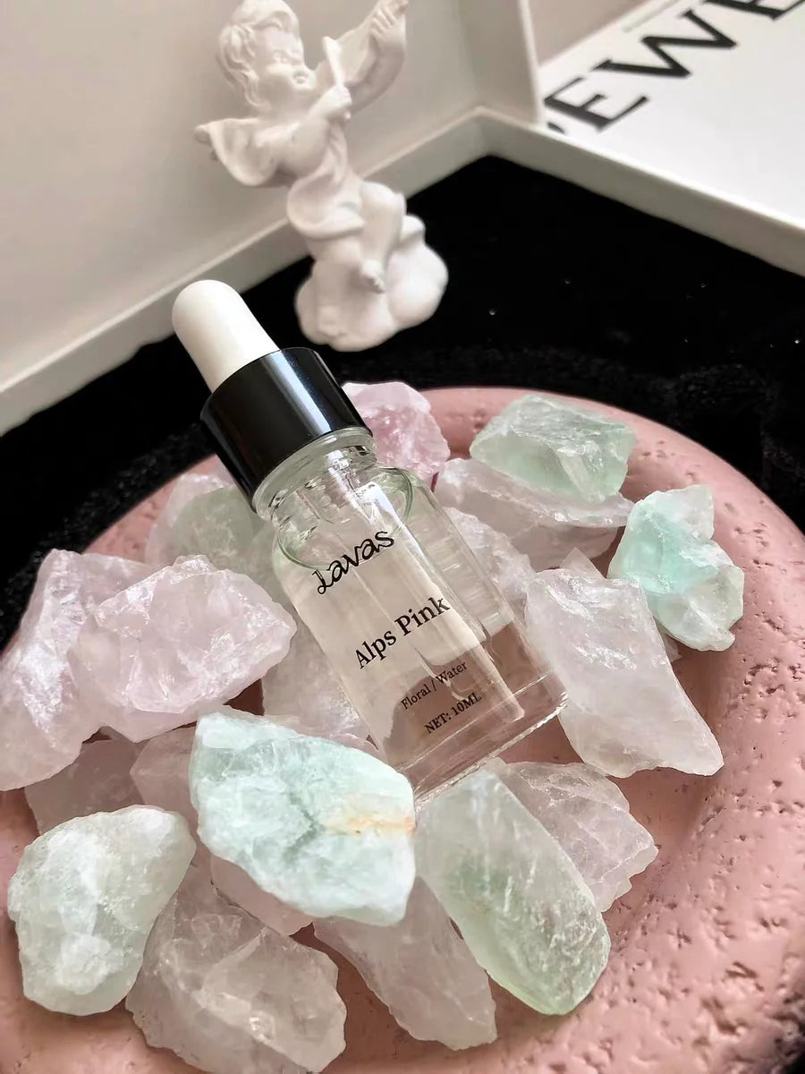 LAVAS Crystal Stone Diffuser (300g) – Alps Pink Soft Floral Woody Home Fragrance for Small Spaces