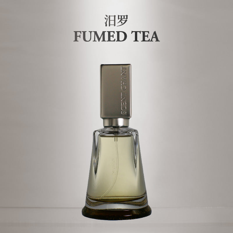 Scent Chant Fumed Tea Perfume – Smoky Tea Woody Fragrance with Bergamot, Cedar & Musk
