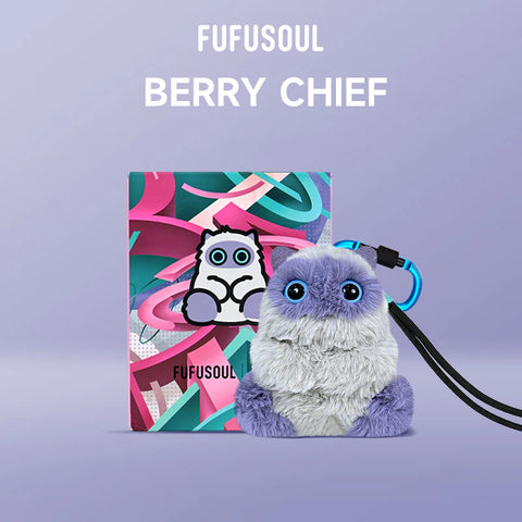 FUFUSOUL Berry Chief Scented Plush Toy 12cm Tarragon Mint