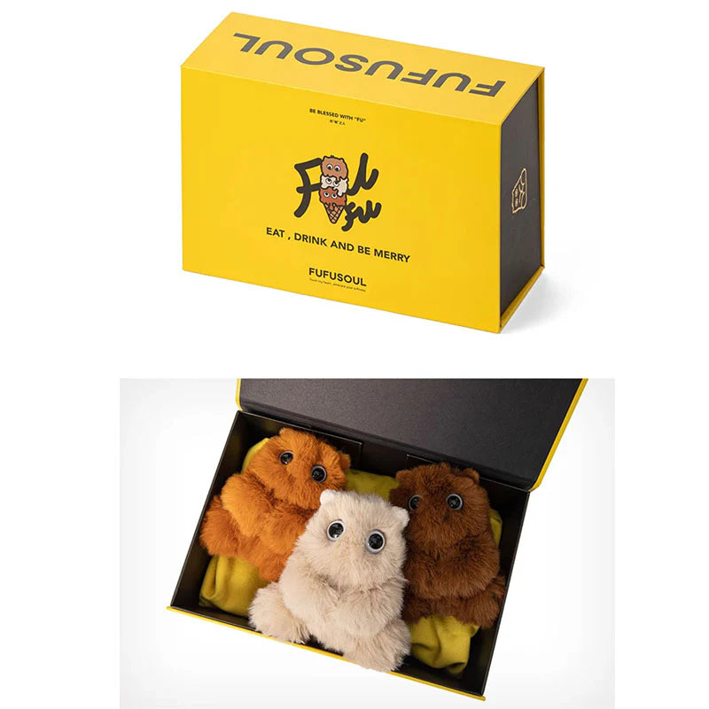 FUFUSOUL Scented Plush Toy Gift Set – Cute Stuffed Animal with Long-Lasting Fragrance, Kawaii Aesthetic Gift for Her