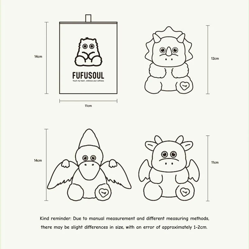 FUFUSOUL  Scented Plush Toy | FU Jurassic Series 2025-2026