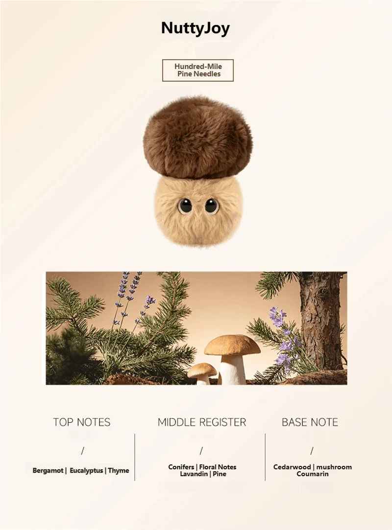 FUFUSOUL FUFU FARM Scented Hanging Plush Doll – Mini Farm Plush Charm Collection