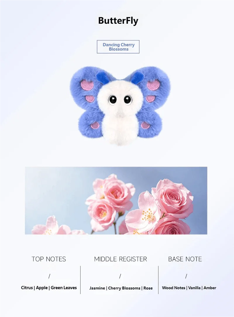 FUFUSOUL FUFU FARM Scented Hanging Plush Doll – Mini Farm Plush Charm Collection