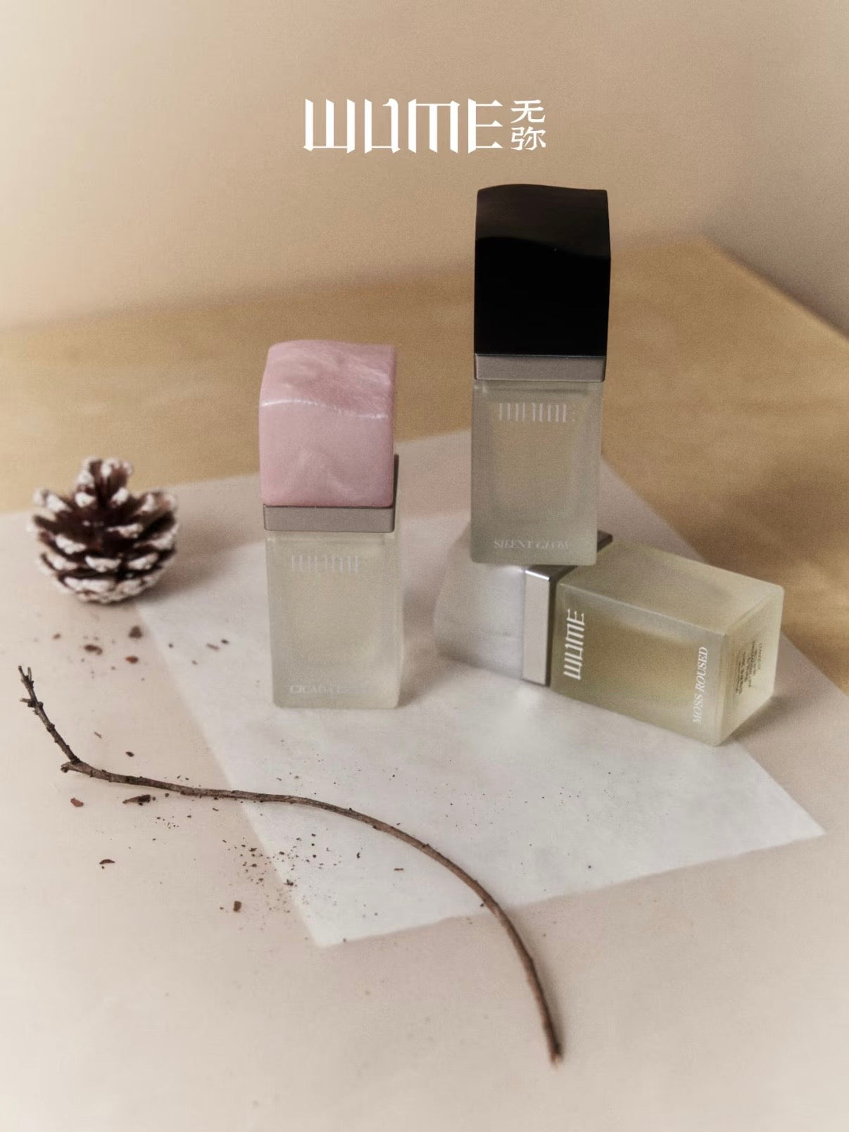 WUME Time Series Eau de Parfum 30ml – Cicada & Silent Glow Fragrances