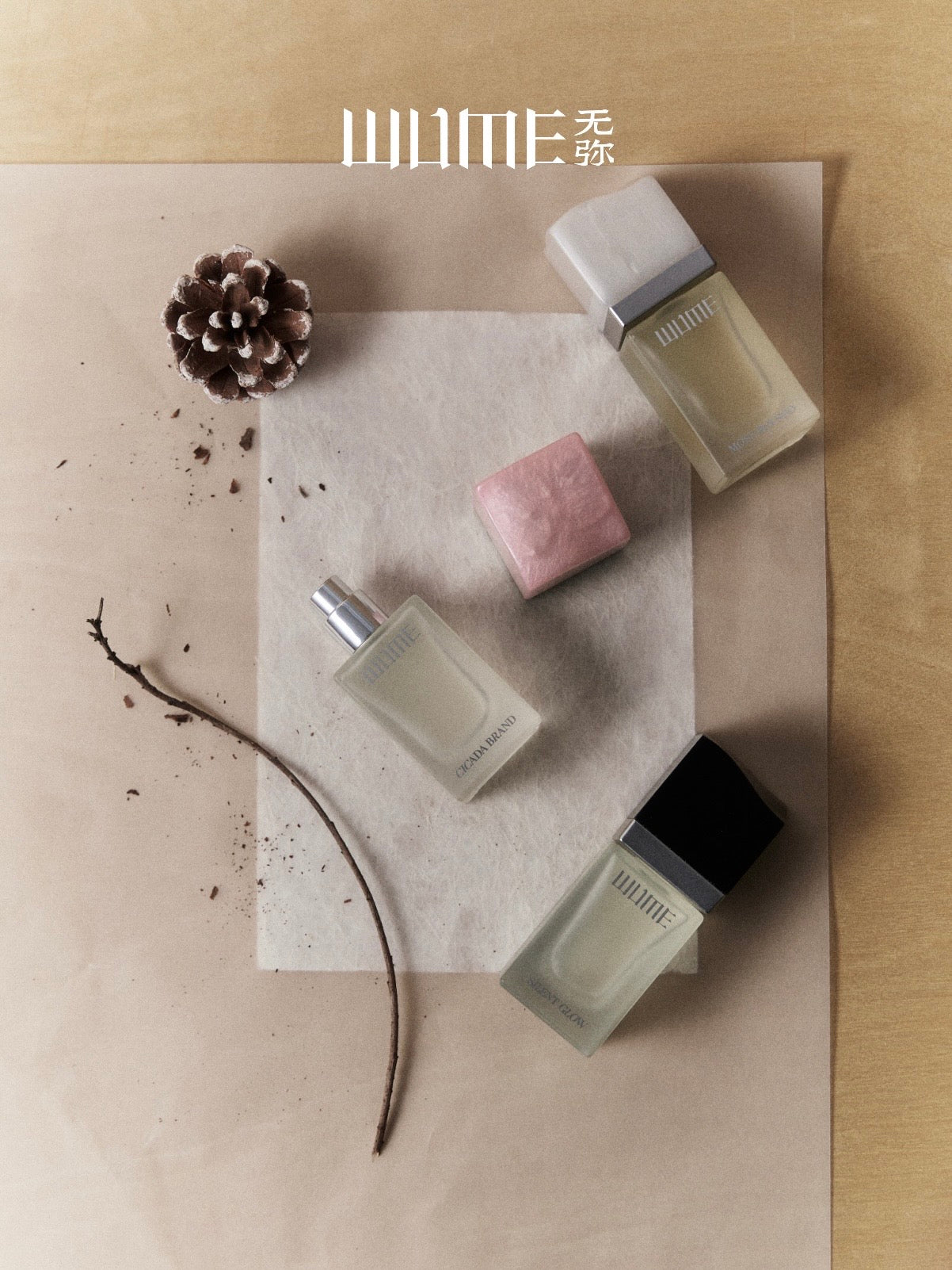 WUME Time Series Eau de Parfum 30ml – Cicada & Silent Glow Fragrances