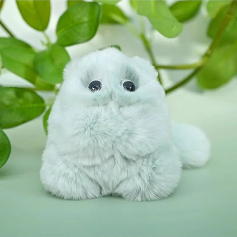 FUFUSOUL ESTJ Fur Series Green and Lively Scented Plush Toy Fresh Mint Green Tea Stuffed Doll for Energizing Daily Companion