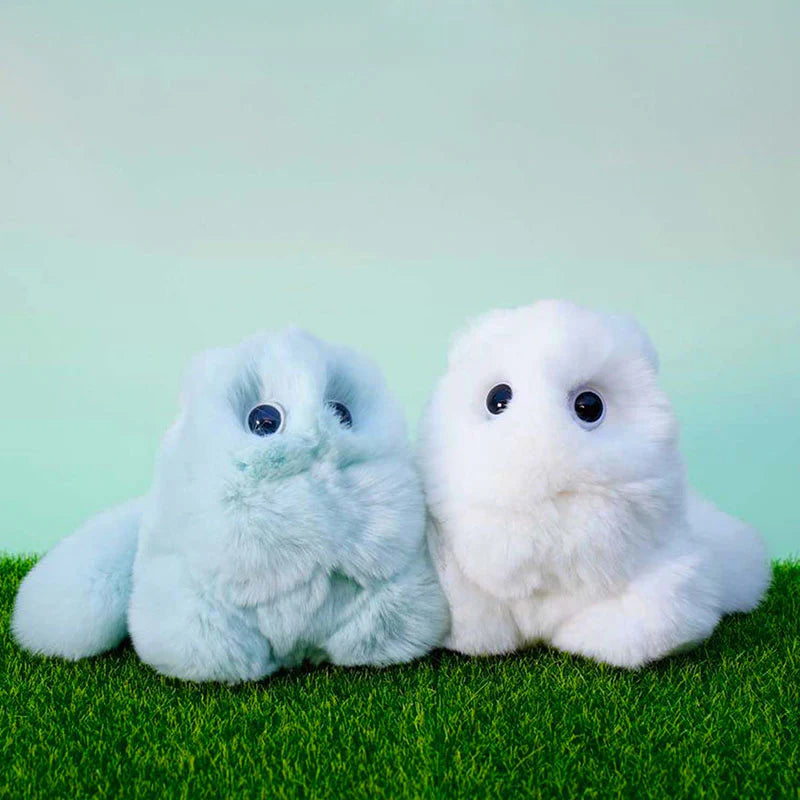 FUFUSOUL ESTJ Fur Series Green and Lively Scented Plush Toy Fresh Mint Green Tea Stuffed Doll for Energizing Daily Companion
