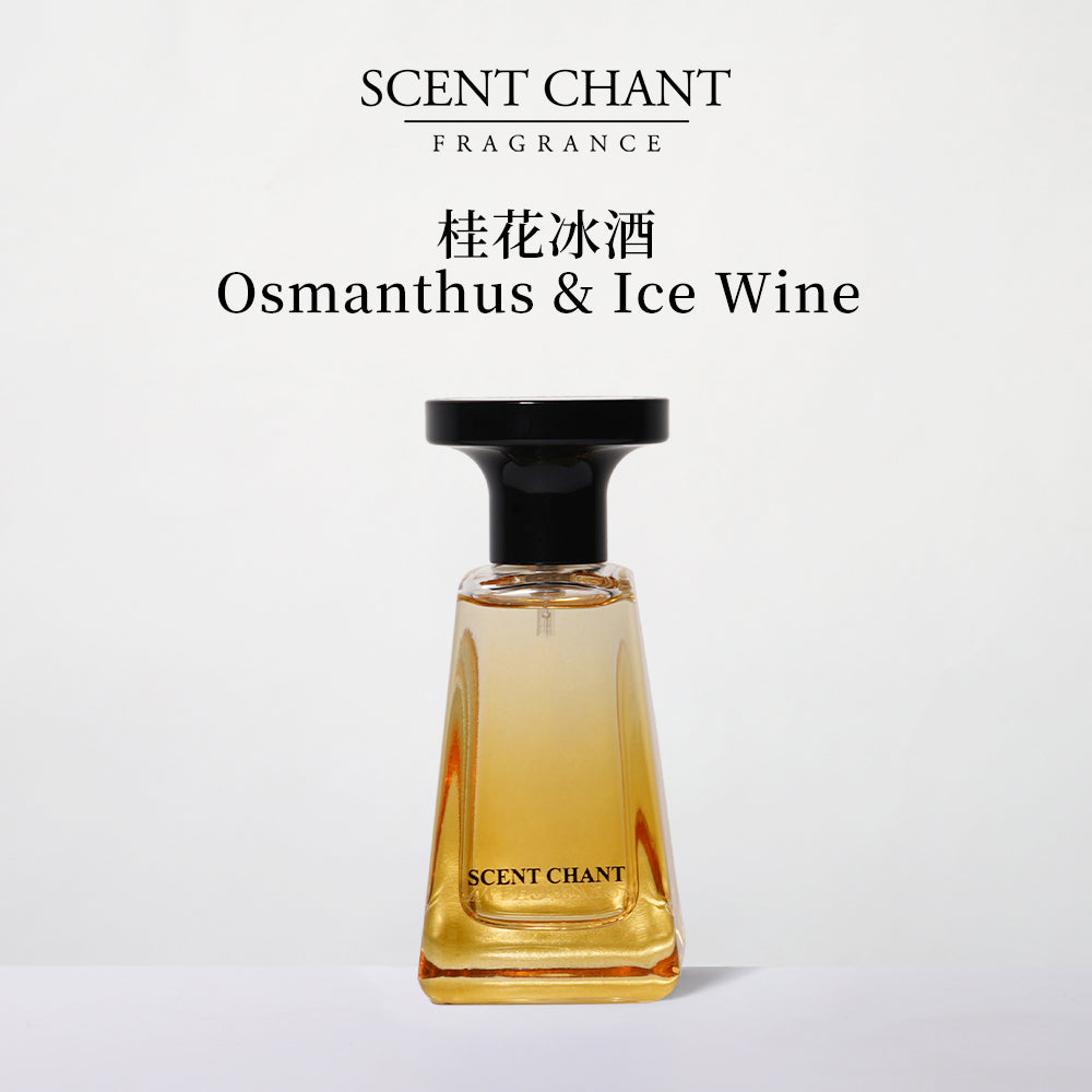 Scent Chant Osmanthus Ice Wine Perfume – Sweet Floral Fruity Fragrance with Honey, Pear & Vanilla
