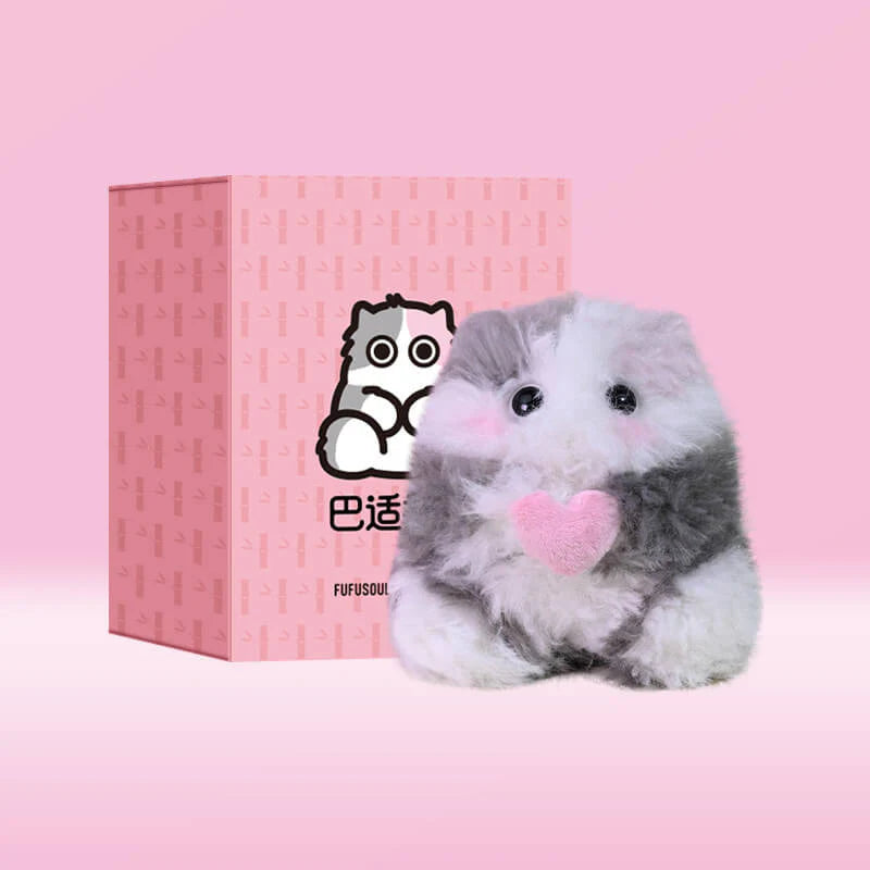 FUFUSOUL BaShi FuFu Scented Plush Toy – Misty Flower Pavilion Floral Woody Musk Aroma Gift Plush Doll for Home Décor & Emotional Comfort