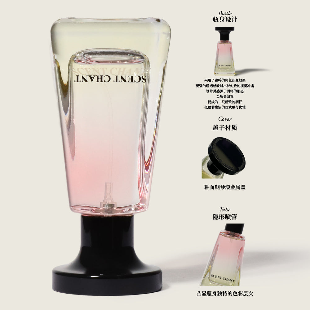 Scent Chant De Petites Fleurs Perfume – Soft Fresh Floral Fragrance with Lily, Freesia & White Musk