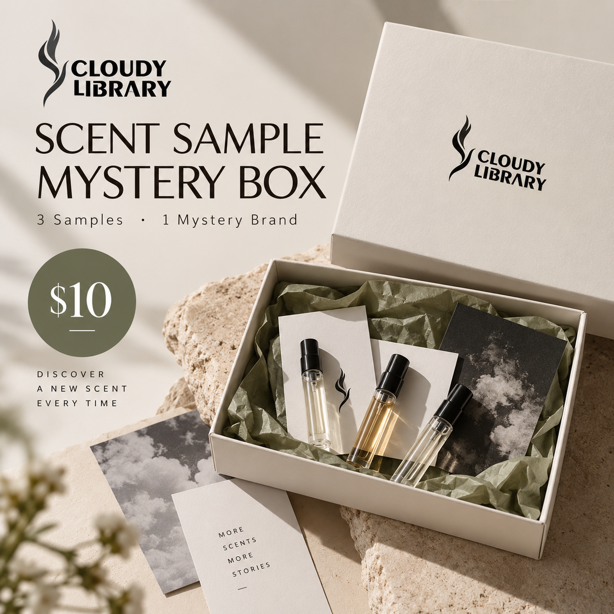 Scent Sample Mystery Box — 3 Samples