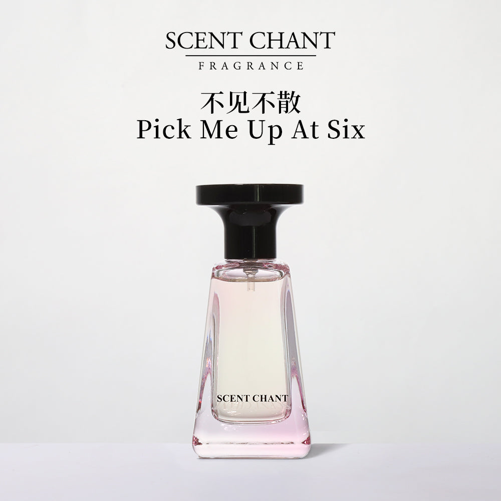 Scent Chant Pick Me Up At Six Perfume – Warm Fruity Floral Fragrance with Pear, Peach & Soft Woody Notes