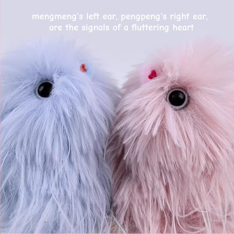 FUFUSOUL 2026 First Couple Limited Edition Scented Plush Toy Set Soft Stuffed Animal Gift (Mengmeng & Pengpeng)